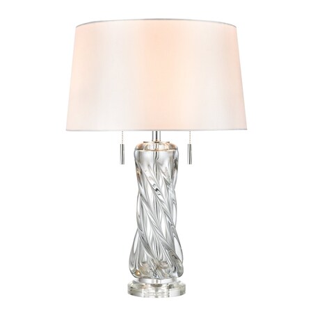 Elk Home Vergato 24'' High 2-Light Table Lamp - Clear H0019-8065